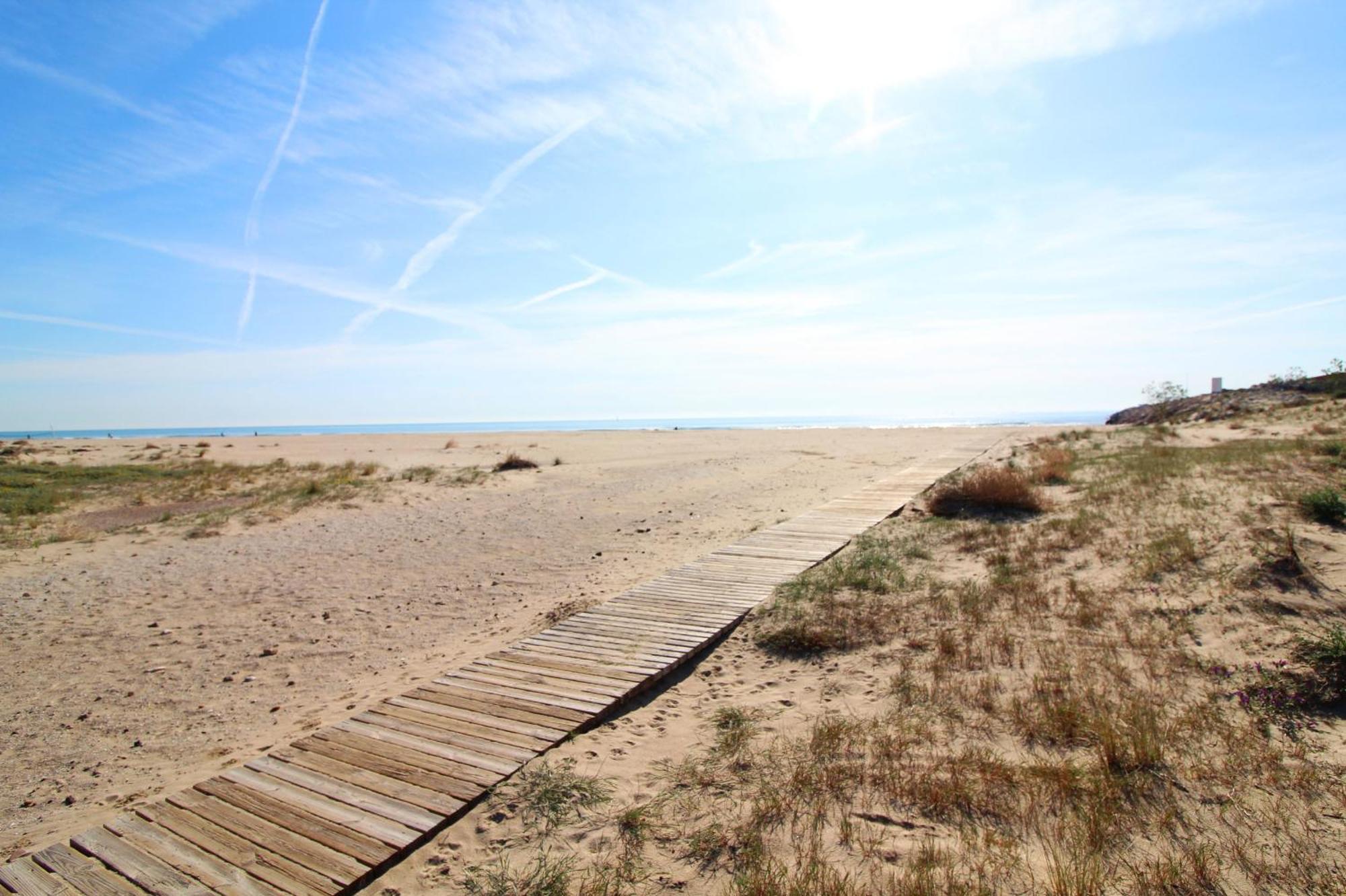 Global Properties, Apartamento Con Terraza E Increibles Vistas Al Mar Sagunto Exterior foto